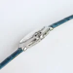 Cartier Ballon Bleu 1450 Blue Leather Watch - Image 5