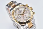 Rolex Daytona Watch with Moissanite Diamonds – Two-Tone with Mother-of-Pearl Dial - Image 5