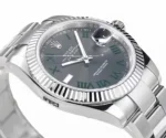 Rolex Datejust 41mm – Silver Stainless Steel with Grey Dial - Image 5