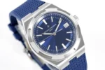 Vacheron Constantin Overseas Blue Dial Stainless Steel Watch with Interchangeable Rubber Strap – 41mm – Quality - Image 5