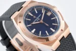 Vacheron Constantin Overseas 4500V Series – Rose Gold Case, Blue Dial, Rubber Strap - Image 5