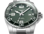Longines Conquest Green Dial Steel Watch - Image 4