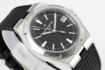 Vacheron Constantin Overseas 4500V Series – Black Dial, Rubber Strap, Luxury Steel – Quality - Image 5