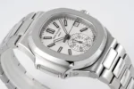 Patek Philippe 5980 Silver Chronograph - Image 5