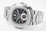 Patek Philippe 5980 Nautilus Black Dial Steel - Image 5