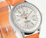 Breitling Navitimer Automatic Orange Leather - Image 5