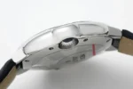 Cartier Ballon Bleu 33mm Silver White Leather - Image 5