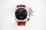 Panerai Luminor Marina Automatic Men’s Watch – Red Camo Rubber Strap, Rose Gold Case, 45mm, Premium Quality - Image 9