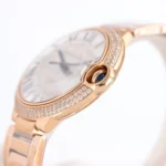 Cartier Ballon Bleu 40 Rose Gold Watch - Image 5
