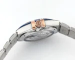 Omega Constellation Blue Dial Ceramic Watch - Image 6