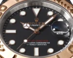 Rolex Yacht-Master 42mm Two-Tone Stainless Steel & 18k Everose Gold with Black Dial Automatic - Image 6