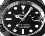 Rolex Yacht-Master 42mm – Black Dial, Stainless Steel Case, Black Rubber Strap by Official Store - Image 6