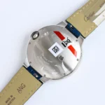 Cartier Ballon Bleu Automatic Blue Leather Watch – High-Quality Cartier - Image 5