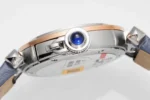 Cartier Pasha de Cartier Watch Rose Gold Blue Leather - Image 6