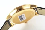Omega De Ville Gold Watch Black Strap - Image 4