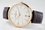 Vacheron Constantin Patrimony 85180 – Gold Case, Brown Leather Strap, Minimalist Design, Best - Image 4