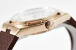 Vacheron Constantin Overseas – Rose Gold Case, Brown Strap, Interchangeable Band System - Image 7
