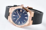 Vacheron Constantin Overseas 4500V Series – Rose Gold Case, Blue Dial, Rubber Strap - Image 7