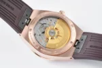 Vacheron Constantin Overseas 4500V Series – Rose Gold Case, Brown Rubber Strap, Luxury Automatic – Quality - Image 8