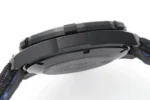 TAG Heuer – Black with Blue Stitching, Casual & Formal Style, 100m Waterproof, SW200 Movement - Image 2