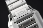 Cartier Santos de Cartier Watch Silver Classic - Image 8