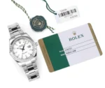 Rolex Datejust Silver Fluted Bezel Stainless Steel Watch with New 3235 Movement – Collectio - Image 9