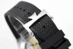 Vacheron Constantin Overseas – Black Dial, Stainless Steel Case, Rubber Strap with Interchangeable System - Image 9