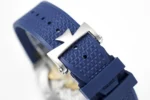 Vacheron Constantin Overseas Blue Dial Stainless Steel Watch with Interchangeable Rubber Strap – 41mm – Quality - Image 9