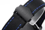 TAG Heuer – Black with Blue Stitching, Casual & Formal Style, 100m Waterproof, SW200 Movement - Image 3