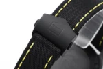 TAG Heuer – Black Carbon Fiber Dial, Yellow Stitching Strap, Formal & Casual Style, SW200 Movement - Image 9