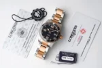 Longines Conquest Black Dial Two Tone – Quality - Image 9